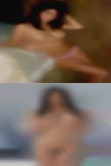 Woman smokes swinger party