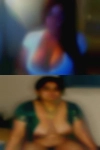 Nude woman over
